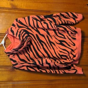 Who Dey Hoodie! Cocoa Beach Bengal tiger striped hoodie mens medium